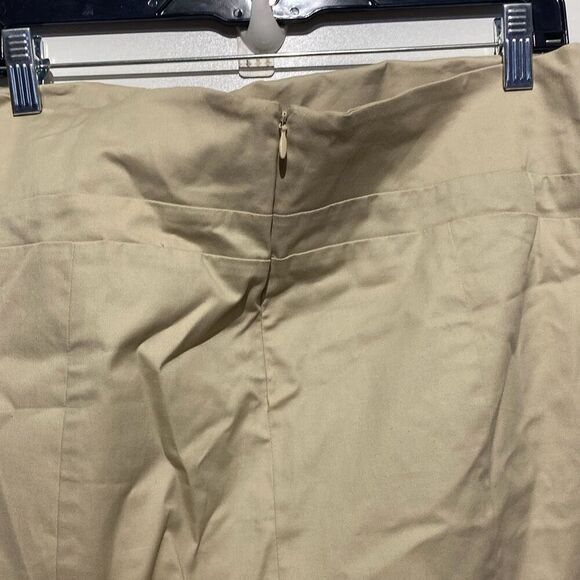 7th Avenue Suiting Collection Women's Beige Midi Pencil Skirt Size 12 NWT - Picture 4 of 8